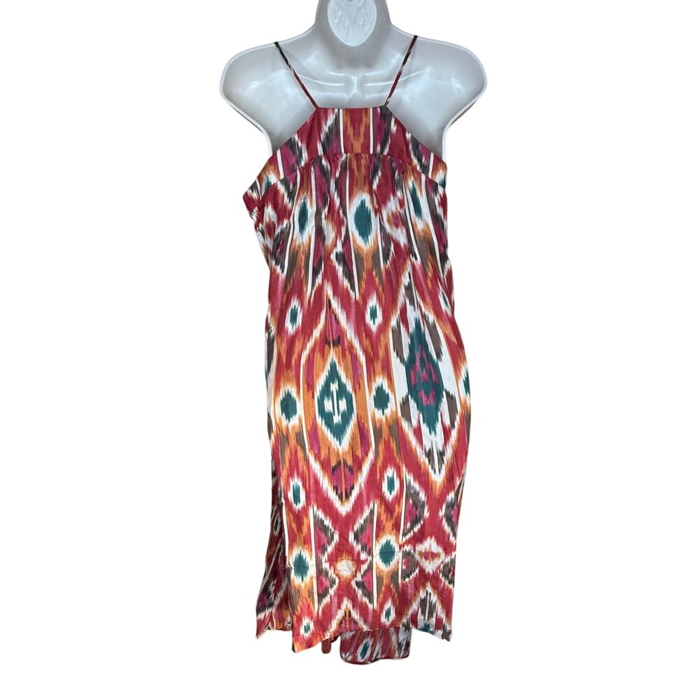 Anthropologie Saturday Sunday Recoleta Ikat Silk Dress XS - Picture 4 of 8
